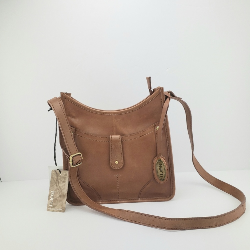 Born Crossbody Strap Saddle Purse NWOT
